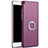 Coque Plastique Rigide Mat et Support Bague Anneau pour Xiaomi Mi Note Violet Petit