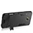 Coque Plastique Rigide Mat et Support pour Huawei Enjoy 5 Noir