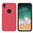 Coque Plastique Rigide Mat M02 pour Apple iPhone XR Rouge