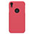 Coque Plastique Rigide Mat M02 pour Apple iPhone XR Rouge Petit