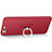 Coque Plastique Rigide Mat M02 pour Huawei Honor 9 Rouge Petit