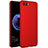 Coque Plastique Rigide Mat M02 pour Huawei Honor V10 Rouge Petit