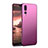 Coque Plastique Rigide Mat M02 pour Huawei P20 Pro Violet