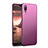 Coque Plastique Rigide Mat M02 pour Huawei P20 Violet