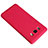 Coque Plastique Rigide Mat M02 pour Samsung Galaxy J5 (2016) J510FN J5108 Rouge Petit