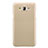 Coque Plastique Rigide Mat M02 pour Samsung Galaxy J7 SM-J700F J700H Or