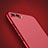 Coque Plastique Rigide Mat M03 pour Huawei Honor V10 Rouge Petit