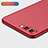 Coque Plastique Rigide Mat M03 pour Huawei Honor V10 Rouge Petit