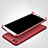 Coque Plastique Rigide Mat M03 pour Huawei Honor V10 Rouge Petit