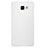 Coque Plastique Rigide Mat M03 pour Samsung Galaxy A7 (2016) A7100 Blanc Petit