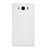 Coque Plastique Rigide Mat M03 pour Samsung Galaxy J7 (2016) J710F J710FN Blanc Petit