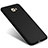 Coque Plastique Rigide Mat M04 pour Samsung Galaxy C9 Pro C9000 Noir Petit