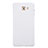 Coque Plastique Rigide Mat M05 pour Samsung Galaxy C9 Pro C9000 Blanc Petit