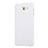 Coque Plastique Rigide Mat M05 pour Samsung Galaxy C9 Pro C9000 Blanc Petit