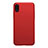 Coque Plastique Rigide Mat M06 pour Apple iPhone X Rouge Petit