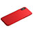 Coque Plastique Rigide Mat M06 pour Apple iPhone X Rouge Petit