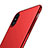 Coque Plastique Rigide Mat M06 pour Apple iPhone X Rouge Petit