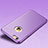 Coque Plastique Rigide Mat P01 pour Apple iPhone 6S Violet Petit