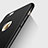 Coque Plastique Rigide Mat P08 pour Apple iPhone 6S Plus Noir Petit