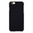 Coque Plastique Rigide Mat pour Apple iPhone 6 Plus Noir Petit