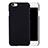 Coque Plastique Rigide Mat pour Apple iPhone 6 Plus Noir Petit