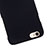 Coque Plastique Rigide Mat pour Apple iPhone 6 Plus Noir Petit