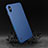 Coque Plastique Rigide Mat pour Apple iPhone Xs Bleu Petit