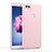 Coque Plastique Rigide Mat pour Huawei Enjoy 7S Rose