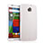 Coque Plastique Rigide Mat pour Motorola Moto X (2nd Gen) Blanc