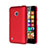 Coque Plastique Rigide Mat pour Nokia Lumia 530 Rouge