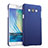 Coque Plastique Rigide Mat pour Samsung Galaxy A7 Duos SM-A700F A700FD Bleu