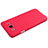 Coque Plastique Rigide Mat pour Samsung Galaxy E7 SM-E700 E7000 Rouge Petit