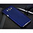 Coque Plastique Rigide Mat pour Samsung Galaxy J7 (2016) J710F J710FN Bleu Petit