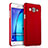 Coque Plastique Rigide Mat pour Samsung Galaxy On5 G550FY Rouge