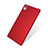 Coque Plastique Rigide Mat pour Sony Xperia Z5 Rouge