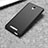 Coque Plastique Rigide Mat pour Xiaomi Redmi Note 2 Noir Petit