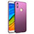 Coque Plastique Rigide Mat pour Xiaomi Redmi Note 5 AI Dual Camera Violet