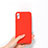 Coque Plastique Rigide Mat S01 pour Apple iPhone Xs Max Rouge Petit