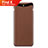 Coque Plastique Rigide Mat Serge pour Oppo Find X Super Flash Edition Marron