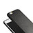 Coque Plastique Rigide Motif Cuir pour Apple iPhone 6S Plus Noir