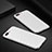 Coque Plastique Rigide Sables Mouvants pour Apple iPhone 7 Plus Blanc Petit