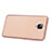 Coque Plastique Rigide Sables Mouvants pour OnePlus 3T Or Rose Petit