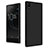 Coque Plastique Rigide Sables Mouvants pour Sony Xperia XA1 Ultra Noir