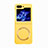 Coque Plastique Rigide Sans Cadre Etui Housse Mat avec Mag-Safe Magnetic Magnetique BH1 pour Samsung Galaxy Z Flip5 5G Jaune