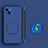 Coque Plastique Rigide Sans Cadre Etui Housse Mat avec Mag-Safe Magnetic Magnetique pour Apple iPhone 14 Bleu