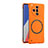 Coque Plastique Rigide Sans Cadre Etui Housse Mat avec Mag-Safe Magnetic Magnetique pour Oppo Find X7 Ultra 5G Orange