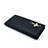 Coque Pochette Cuir Portefeuille Danseuse Universel Noir