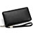 Coque Pochette Cuir Universel H18 Noir