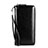 Coque Pochette Cuir Universel H32 Noir