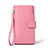 Coque Pochette Cuir Universel H38 Rose Petit